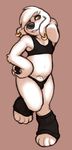  crossdressing dog ear_piercing family_guy fur gay girly hair jasper male mammal namelessenemy nude pierces piercing sheath solo standing white_fur white_hair yellow_eyes 