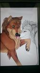  canine female feral garth lilly male mammal wolf wolfgirl885 wolfgirl885_(artist) 