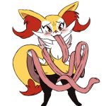  absurdly_long_tongue autocunnilingus blush braixen dipstick_tail female fur holding_tongue inner_ear_fluff long_tongue low_res masturbation multicolored_fur multicolored_tail nintendo oral oral_masturbation pok&eacute;mon pok&eacute;mon_(species) pussy red_eyes solo standing tongue tongue_out unknown_artist vaginal vaginal_masturbation video_games 