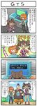  2boys 4koma collar comic crying leash multiple_boys pokemoa pokemon pokemon_(game) pokemon_xy sana_(pokemon) sweatdrop tierno_(pokemon) toroba_(pokemon) translated twintails 