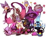  banette chandelure clamperl diglett ditto doublade drifloon espeon espurr forked_tail gastly gen_1_pokemon gen_2_pokemon gen_3_pokemon gen_4_pokemon gen_5_pokemon gen_6_pokemon highres koffing mega_pokemon mienshao mismagius no_humans noibat not_shiny_pokemon onisuu pokemon pokemon_(creature) purple shiny_pokemon tail tears 