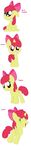  apple_bloom_(mlp) comic cub english_text equine female feral friendship_is_magic fur hair horn horse mammal my_little_pony pegasus plain_background pony pupster0071 red_hair text unicorn white_background winged_unicorn wings yellow_fur young 