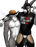  antelope anthro antlers balls bgn big_penis bottomless bovine clothing donkey equine eyewear fur gay hat horn jamie_the_oryx male mammal miguel nipples nude oryx penis plain_background shirt sunglasses 