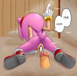  ... 1girl after_vaginal amy_rose animal_ears anus arm_support ass boots colored cum cum_in_pussy disembodied_penis english from_behind full_body furry gloves hairband hecticarts index_finger_raised nude penis pink_fur red_footwear solo_focus sonic_the_hedgehog speech_bubble spread_legs tail white_gloves 