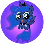  blue_eyes blue_fur blue_hair chubby crown cute equine female feral friendship_is_magic fur hair horn horse long_hair looking_at_viewer mammal my_little_pony plain_background pony princess_luna_(mlp) royalty scourge707 sitting smile solo tongue tongue_out transparent_background winged_unicorn wings 