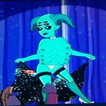  alien bad_quality blue_skin breasts brickleberry clothing female invalid_tag monster multi_breast multi_nipple nipples nude panties pole stripper tagme underwear undressing 