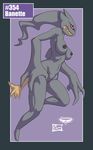  anthro anthrofied banette barefoot breasts claws english_text female ghost grey_background mingchee nintendo nipples notorious84 nude number plain_background pok&#233;mon pok&eacute;mon pussy red_eyes shadow sharp_teeth solo spirit teeth text video_games 