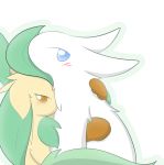  blush canine delta-eon duo eeveelution fasenso hug leafeon mammal nintendo pok&eacute;mon pok&eacute;mon_(species) video_games 