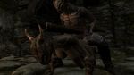  anal argonian arrow breasts doggystyle female from_behind horn male scalie screencap sex straight the_elder_scrolls the_elder_scrolls_v:_skyrim video_games 