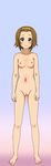  1girl blush breasts k-on! nipples nude pussy rm rm_(rm32) solo tainaka_ritsu uncensored 
