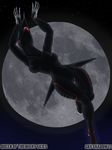  anthro anthrofied breasts female flying moon nude pussy skyshadow skyshadow_(artist) solo sr-71_blackbird stars wide_hips 