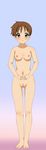  1girl blush breasts hirasawa_ui k-on! nipples nude pussy rm rm_(rm32) solo uncensored 