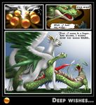  anal barbs chinese_dragon claws comic cum dragon dragon_ball erection fangs feathered feathered_wings feathers feral from_behind gay green_dragon green_scales honrs horn invalid_tag looking_pleasured lying male missionary_position on_back open_mouth orgasm penis red_eyes scalie sex shenlong shenron side_view teeth tongue transformation weisswinddragon western_dragon whiskers wings wish 