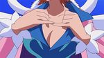  alabasta animated animated_gif bon_clay bouncing_breasts breasts female large_breasts lowres nami nami_(one_piece) no_bra one_piece open_mouth orange_hair short_hair solo 