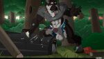 2026 5_fingers about abs animal_genitalia animal_penis anthro artist_name balls big_balls big_penis biped black_claws black_nose black_pawpads bodily_fluids broken_furniture brown_body brown_fur canid canine canine_genitalia canine_penis canis cel_shading cheek_tuft claw_marks claws clothing clothing_scraps cum cum_on_sofa cumshot curled_fingers day destroyed_clothing destruction digital_media_(artwork) digitigrade ears_down ejaculation facial_tuft fangs feet finger_claws fingers fluffy fluffy_tail footwear forest fur furniture genital_fluids genitals grass green_eyes half-erect hand_on_sofa hands-free hi_res huge_balls hunched_over inner_ear_fluff kajhiro leaf leaning_on_sofa lipsticking lucas_(lucasreturns) male mammal multicolored_body multicolored_fur muscular muscular_anthro muscular_male mythological_canine mythological_creature mythology narrowed_eyes navel neck_tuft orgasm outside partially_retracted_sheath pawpads paws penis pink_penis pivoted_ears plant shaded sharp_teeth sheath shirt shrub signature smile snaggle_teeth socks sofa solo standing tail teeth text tight_clothing tight_shirt tight_topwear tight_underwear toe_claws toes tongue tongue_out topwear torn_clothing torn_couch torn_footwear torn_shirt torn_socks torn_topwear torn_underwear tree tuft underwear werecanid werecanine werecreature werewolf white_body white_fur wolf