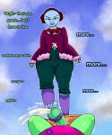 5:6 absurd_res aloha_shirt anthro blue_body blue_scales blue_sky bodily_fluids bottomwear breasts bulge clothing coat cum cum_in_clothing cum_through_clothing dialogue dominant duo earmuffs erection erection_under_clothing feet first_person_view foot_fetish foot_play footjob footwear genital_fluids green_body green_bottomwear green_clothing green_pants green_scales hi_res humanoid_feet legless_lizard male male/male motion_lines non-mammal_breasts nonbinary_(lore) orgasm_from_footjob outside pants pattern_clothing pattern_shirt pattern_topwear pink_clothing pink_shirt pink_topwear plantigrade purple_clothing purple_footwear purple_socks red_clothing red_coat red_topwear reptile scales scalie sex sharp_teeth shirt sky snake snap_(susser) sneap_(susser) socks spicyredacted stirrup_footjob stirrup_legwear stirrup_socks teeth text topwear wanting_more wet wet_clothing wide_hips