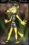 2004 anthro black_body black_fur blonde_hair blurred_background clothed clothing dance_club dipstick_ears ear_markings femboy footwear fur generation_1_pokemon hair leather leather_clothing leather_topwear leather_vest male mammal markings midriff multicolored_ears navel nintendo pikachu pokemon pokemon_(species) pokemorph red_body red_cheeks red_fur rodent sandals shoes solo stage_lights text topwear url vest yellow_body yellow_fur zarla