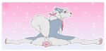 2026 animal_genitalia animal_vulva anus artist_logo artist_name barndog barndog_(barndog) blep blue_body blue_eyes blue_fur blush border border_collie butt canid canine canine_genitalia canine_vulva canis collie digital_drawing_(artwork) digital_media_(artwork) domestic_dog feet female female_feral feral flat_colors flexible fur genitals herding_dog hi_res hindpaw kerchief kerchief_only logo looking_at_viewer looking_back looking_back_at_viewer mammal mostly_nude multicolored_body multicolored_fur neckerchief neckerchief_only neckwear outline pastoral_dog paws pink_background presenting presenting_anus presenting_hindquarters presenting_vulva quadruped raised_tail rear_view sheepdog simple_background solo sparkles splits spread_legs spreading tail text tongue tongue_out two_tone_body two_tone_fur vulva white_body white_border white_fur white_outline