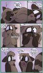 after_sex anthro bedroom_eyes breasts comic dialogue dirty_bunny duo english_text female incest_(lore) male male/female mammal marissa_keys markings mother_(lore) mother_and_child_(lore) mother_and_son_(lore) narrowed_eyes nipples parent_(lore) parent_and_child_(lore) parent_and_son_(lore) procyonid raccoon ring_(marking) ringed_tail seductive son_(lore) speech_bubble striped_markings striped_tail stripes tail tail_markings text tommy_keys