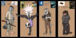 2026 3_toes 4_toes 5_fingers absurd_res anisodactyl anthro aquatic artist_logo avian barefoot beak beak_closed big_breasts biped bird black_body black_bottomwear black_clothing black_ears black_fur black_pants black_sclera black_tail black_text blush blush_lines bottomwear breasts brown_body brown_bottomwear brown_clothing brown_ears brown_fur brown_hair brown_jacket brown_pants brown_shirt brown_tail brown_topwear butt camera cigarette cigarette_in_mouth claws clothed clothed_anthro clothed_female clothed_male clothing collared_shirt columbid dorsal_fin dress_shirt english_text eulipotyphlan eyebrows eyes_closed feathers feet female female_anthro fin fingers fish footwear fur furgonomic_leotard furgonomics gold_(metal) gold_tooth green_body green_eyes green_feathers grey_beak grey_body grey_bottomwear grey_claws grey_clothing grey_eyebrows grey_feathers grey_fin grey_footwear grey_hat grey_headwear grey_hoodie grey_leotard grey_pants grey_shoes grey_suspenders grey_tail grey_topwear group gun hair hair_over_eye handstand handwritten_text hat headgear headwear hi_res holding_camera holding_gun holding_object holding_ranged_weapon holding_shotgun holding_weapon hoodie jacket knock-kneed leg_fin leotard logo long_hair looking_aside looking_at_viewer looking_away male male_anthro mammal medium_breasts mephitid mole_(animal) mouth_closed multicolored_body multicolored_clothing multicolored_feathers multicolored_leotard nine_inch_nails object_in_mouth open_clothing open_jacket open_topwear pants pigeon pigeon_toed pink_body pink_feathers pink_nose pink_scutes plantigrade posspowered pupils purple_clothing purple_leotard ranged_weapon red_sclera reference_image remora rock_dove rolled_up_sleeves scuted_feet scutes shirt shoes shotgun shy skunk smile smirk snout spotted_skunk standing star-nosed_mole tail tail_feathers tail_fin tan_clothing tan_eyes tan_shirt tan_teeth tan_topwear teeth text toe_claws toes topwear two_tone_clothing two_tone_leotard two_tone_tail wallet_chain weapon white_body white_eyes white_fur white_tail