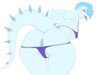 2026 5_fingers absurd_res alpha_channel anthro anus baryonyx bedroom_eyes bent_over big_breasts big_butt big_tail bikini bikini_bottom_down blue_body blue_hair blue_scales breasts bubble_butt butt butt_slap camel_toe claws clothed clothing color_edit colored curvy_figure digital_drawing_(artwork) digital_media_(artwork) dinosaur eyebrow_piercing eyebrow_ring facial_piercing female finger_claws fingers goodbye_volcano_high grey_eyes hair hi_res ko_op_(game_developer) leaning leaning_forward long_tail looking_at_viewer looking_back looking_back_at_viewer medium_hair narrowed_eyes nick_(gvh) open_mouth open_smile piercing prehistoric_species presenting presenting_anus presenting_hindquarters purple_bikini purple_clothing purple_swimwear reptile ring_piercing saurischian scales scalie seductive sharp_teeth simple_background skimpy skimpy_bikini slap smile snout solo spanking spanking_self spiked_tail spikes spikes_(anatomy) spinosaurid swimwear tail tdraw teeth theropod thick_thighs third-party_edit transparent_background two-piece_swimsuit voluptuous voluptuous_anthro voluptuous_female wide_hipped_anthro wide_hipped_female wide_hips