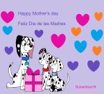 101_dalmatian_street 101_dalmatians 2019 black_body black_fur black_nose black_spots blue_collar canid canine canis collar dalmatian daniarts19 daughter_(lore) delilah_(101_dalmatians) disney dolly_(101_dalmatians) domestic_dog dylan_(101_dalmatians) female feral floppy_ears freckled_face freckles fur gift group heart_symbol hi_res holidays leg_markings long_ears male mammal markings mother's_day mother_(lore) mother_and_child_(lore) mother_and_daughter_(lore) mother_and_son_(lore) orange_collar parent_(lore) parent_and_child_(lore) parent_and_daughter_(lore) parent_and_son_(lore) red_collar socks_(marking) son_(lore) spots spotted_body spotted_fur trio white_body white_fur white_spots
