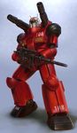  cannon energy_gun fujiwara_hisashi gun guncannon gundam highres mecha mobile_suit_gundam no_humans solo weapon 