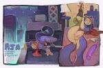 absurd_res anus balls bedroom bedroom_clothing bedroom_eyes butt city city_background city_lights city_scape city_skyline cityscape climbing climbing_building climbing_wall clothing dildo double_dildo foreskin genitals giant_squirrel hair halo-pano hi_res humanoid_genitalia humanoid_penis indian_giant_squirrel lamp long_hair looking_at_viewer male mammal mostly_nude mostly_nude_male narrowed_eyes night nude nude_male penis putting_on_socks rodent sciurid seductive sex_toy tree_squirrel underwear