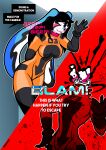 2026 absurd_res anthro black_body black_fur black_hair black_latex blep blood blue-fur blue_eyes bodily_fluids bodysuit bomb_collar breasts clothed clothed_anthro clothed_female clothing collar death dialogue english_text explosion female fur gore hair hi_res lagomorph latex latex_bodysuit latex_clothing latex_skinsuit leporid long_ears long_hair mammal markings multicolored_body multicolored_bodysuit multicolored_clothing multicolored_fur multicolored_skinsuit orange_latex pink_markings prison_suit rabbit rem_phase skinsuit solo speech_bubble text tight_clothing tongue tongue_out two_tone_bodysuit two_tone_clothing two_tone_skinsuit white_body white_fur