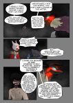 absurd_res anthro avian bird blue_body blue_fur canid canine cape claws clothing comic dialogue digital_media_(artwork) english_text epsilon_(novaarts) felid feline feral fur generation_1_pokemon generation_4_pokemon generation_6_pokemon gesture hair hand_gesture hi_res horn human legendary_pokemon lu_(novaarts) male mammal mewtwo middle_finger nintendo novaarts pokemon pokemon_(species) pokemon_mystery_dungeon riolu simple_background speech_bubble spike_chunsoft text wings yveltal