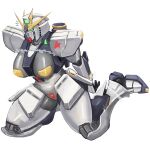 1:1 air_vent annoyed antennae_(anatomy) big_breasts bound breasts daisyd2 female glistening glistening_body green_eyes hands_behind_back hands_tied hands_tied_behind_back hi_res humanoid legs_tied living_machine machine mecha mobile_suit nipple_outline robot robot_humanoid rx-93_nu_gundam sitting sitting_on_ground solo thick_thighs thrusters voluptuous_female white_body