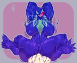 absurd_res alien alien_humanoid anal anal_penetration anus big_breasts big_butt blue_body breasts butt butt_from_the_front claws digital_media_(artwork) duo dustyjcircus emblem empty_eyes feet female female_focus female_penetrated first_person_view genitals hands_behind_head hi_res huge_breasts huge_butt human human_on_humanoid human_penetrating human_penetrating_female human_penetrating_humanoid humanoid humanoid_focus humanoid_penetrated interspecies long_tongue looking_at_viewer male male/female male_penetrating male_penetrating_female male_penetrating_humanoid mammal marvel nipples not_furry nude penetration penile penile_penetration penis penis_in_ass sex sharp_teeth she-venom smile solo_focus symbiote teeth toe_claws tongue tongue_out venom_(marvel) vulva