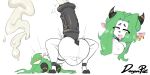 2:1 absurd_res animal_genitalia animal_penis ankle_band anthro balls big_balls big_penis black_penis black_tuft bovid breasts caprine choker cloven_hooves degenpit ear_piercing equine_genitalia equine_penis fur genitals goat green_hair gynomorph hair hi_res hooves horn horn_jewelry huge_balls huge_penis hyper hyper_balls hyper_genitalia hyper_penis intersex jewelry mammal necklace nude_anthro nude_gynomorph orgasm orgasm_face penis piercing solo tuft white_balls white_body white_breasts white_fur