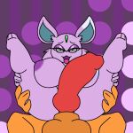 1:1 2023 animal_genitalia animal_penis anthro aroused averee_the_espeon balls bedroom_eyes big_balls big_breasts big_butt big_penis biped breasts butt canine_genitalia canine_penis duo eeveelution espeon eyewear female flareon generation_1_pokemon generation_2_pokemon genitals glasses half-erect heterochromatic_nipples hi_res huge_balls huge_breasts huge_penis huge_thighs imminent_sex knot knotted_penis kutnerak male male/female narrowed_eyes nintendo nipples nude nude_female open_mouth pattern_background penis pokemon pokemon_(species) puffy_nipples purple_nipples seductive sheath simple_background spread_legs spreading thick_thighs tongue tongue_out wearing_glasses white_nipples