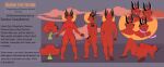 absurd_res andromorph andromorph/male anthro anus azarin_haxan_(jojoe) balls black_eyes bodily_fluids butt cheek_fins claw_fingers collar demon disembodied_penis dragon dragonborn_(dnd) dungeons_and_dragons duo erection feet fin genital_fluids genitals green_body green_penis green_skin hasbro hi_res horn humanoid_feet hybrid intersex intersex/male jewelry jojoe kerchief leash leashed_collar lying male male_penetrating markings model_sheet muscular muscular_male mythological_creature mythological_scalie mythology nude nude_anthro nude_male on_back orc penetration penile penile_penetration penis penis_in_vagina penis_to_vagina_tf piercing plantigrade red_body red_skin scale_markings scales scalie sex simple_background smile solo standing text toes vaginal vaginal_penetration vulva wizards_of_the_coast