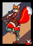 absurd_res anthro big_breasts big_butt breasts buckteeth butt canid canine clothed clothing cosplay costume doreen_green eyelashes female fox freckled_face freckles fur gynomorph_(lore) hair hi_res huge_breasts ladyfoxheart looking_at_viewer mammal marvel marvel_rivals open_mouth ranged_weapon red_fox rodent sally_foxheart sciurid simple_background slingshot smile solo squirrel_girl_(marvel) superhero superhero_costume tail teeth thick_thighs tight_clothing true_fox weapon wide_hips
