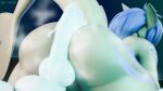 16:9 3d_(artwork) 4k absurd_res animal_genitalia animal_penis anthro aquatic balls big_butt blender_(artwork) blue_knot blue_penis bodily_fluids butt canid canine canine_genitalia canine_penis cum cum_on_butt cum_on_penis digital_media_(artwork) duo exotic_(cyberpunk) female fish fox genital_fluids genitals glowing glowing_genitalia glowing_knot glowing_penis gynomorph gynomorph/female hi_res hot_dogging intersex intersex/female knot knotted_penis mammal musk penis rear_view saryn_(srinon) sex shark simple_background smothering sweat sweaty_butt tekki_(teknotyk) teknotyk watermark widescreen