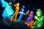 2026 accessory ambiguous_gender anthro aqua_(deltarune) asahina_neru biped black_hair blonde_hair blue_(deltarune) blue_body blue_skin book bottomwear boxing_gloves chef_hat closed_smile clothed clothing cowboy_hat cute_fangs dancewear dark_fountain deltarune detailed_background digital_drawing_(artwork) digital_media_(artwork) elemental_creature english_description eyewear fangs female flora_fauna flower flower_creature flowery_(deltarune) fur glasses green_(deltarune) green_body green_hair green_skin group hair hair_over_eyes handwear hat headband headgear headwear hi_res holding_book holding_object human looking_at_viewer male mammal mouse mouth_closed murid murine open_mouth open_smile orange_(deltarune) orange_body orange_fur plant purple_body purple_hair purple_skin rodent seth_(deltarune) seven_flowers size_difference skirt smile smiling_at_viewer teal_body teal_hair teal_skin teeth tutu undertale_(series) wearing_glasses yellow_(deltarune) yellow_body yellow_skin
