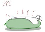 aircraft aircraft_animal ambiguous/ambiguous ambiguous_gender animate_inanimate celsius flyart067 food fruit heart_symbol heat_(temperature) hi_res living_aircraft living_machine living_vehicle machine melon on_food plant simple_background solo temperature vehicle white_background