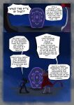 absurd_res anthro blue_body blue_fur cape clothing comic dialogue digital_media_(artwork) english_text epsilon_(novaarts) feral fur generation_1_pokemon generation_4_pokemon hi_res legendary_pokemon lu_(novaarts) male mewtwo nintendo novaarts pokemon pokemon_(species) psychic_powers riolu simple_background speech_bubble tail text