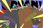 2026 abe_(reagan700) anthro back_muscles balls bear big_balls big_butt black_body black_clothing black_fur black_hat black_headwear black_shirt black_topwear blue_bottomwear blue_clothing blue_shorts bottomwear brown_body brown_fur bruno_silva butt butt_grab canid canine canis clothing dobermann domestic_dog fart farting_male fight fisting frenzy_(reagan700) fur genitals green_bottomwear green_clothing green_hair green_shorts grey_clothing grey_shirt grey_topwear groan group hair hakon_(reagan700) hand_on_butt hat headgear headwear hi_res huge_butt hyper hyper_butt lemur male male/male male_farting mammal mephitid muscular muscular_anthro muscular_arms muscular_male obese obese_anthro obese_male onomatopoeia overweight overweight_anthro overweight_male pain penetration pinscher primate reagan700 sharp_teeth shirt shorts skunk sound_effects strepsirrhine tag_team tag_teaming teeth text topwear wraps wrist_wraps