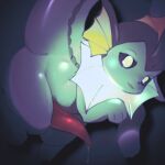 1:1 2026 animal_genitalia animal_penis blue_body blue_sclera bodily_fluids closed_smile digital_drawing_(artwork) digital_media_(artwork) dim_lighting eeveelution feral fin generation_1_pokemon genital_fluids genitals glistening glistening_body glistening_genitalia glistening_penis hi_res high-angle_view looking_at_viewer male male_feral monotone_body mouth_closed nintendo penis pokemon pokemon_(species) precum quadruped shaded smile soft_shading solo tail tail_fin tapering_penis underwater vaporeon water yirus9