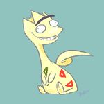  ed_edd_n_eddy low_res male nintendo plain_background pok&#233;mon pok&eacute;mon sitting solo togetic video_games yeast 