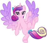  bow bowsolo equine female feral friendship_is_magic fur hair horn horse long_hair mammal multi-colored_hair my_little_pony plain_background pony princess_cadance_(mlp) purple_eyes scourge707 smile solo spread_legs spreading transparent_background winged_unicorn wings 