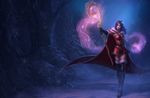  boots emilia_leblanc gloves league_of_legends solo staff thigh_boots thighhighs tunic 