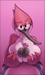  anthro avian big_breasts bird blue_jay breasts cardinal_(bird) cartoon_network corvid duo erection female first_person_view humanoid_penis looking_at_viewer male male/female male_pov margaret_smith_(regular_show) mordecai_(regular_show) nipples nude penis precum regular_show sex thingshappen titfuck uncut 