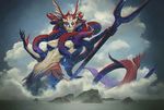  female fishtail jason_chan magic_the_gathering tentacles weapon 