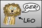  ambiguous_gender blue_eyes creepy derp educational feline ger leo lion low_res mammal mane mccord open_mouth plain_background sharp_teeth solo teeth what whiskers 