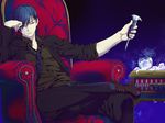  blue_hair kaito keishi suit tie vocaloid 