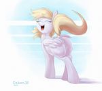  anatomically_correct_pussy anus butt caboni32 cutie_mark derpy_hooves_(mlp) equine equine_pussy eyes_closed female friendship_is_magic happy horse mammal my_little_pony nude open_mouth pegasus presenting presenting_hindquarters puffy_anus pussy raised_tail solo wings 